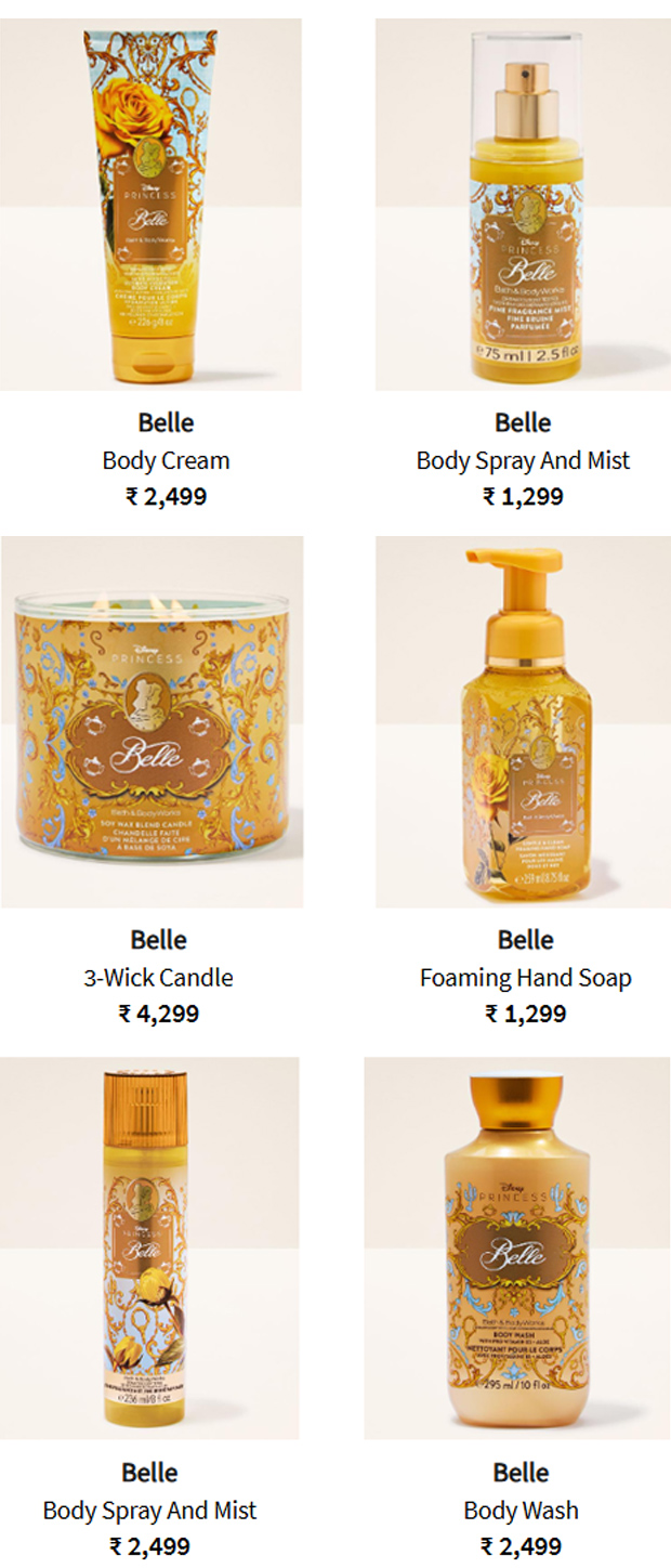 Disney Princess Collection online | Bath & Body Works
